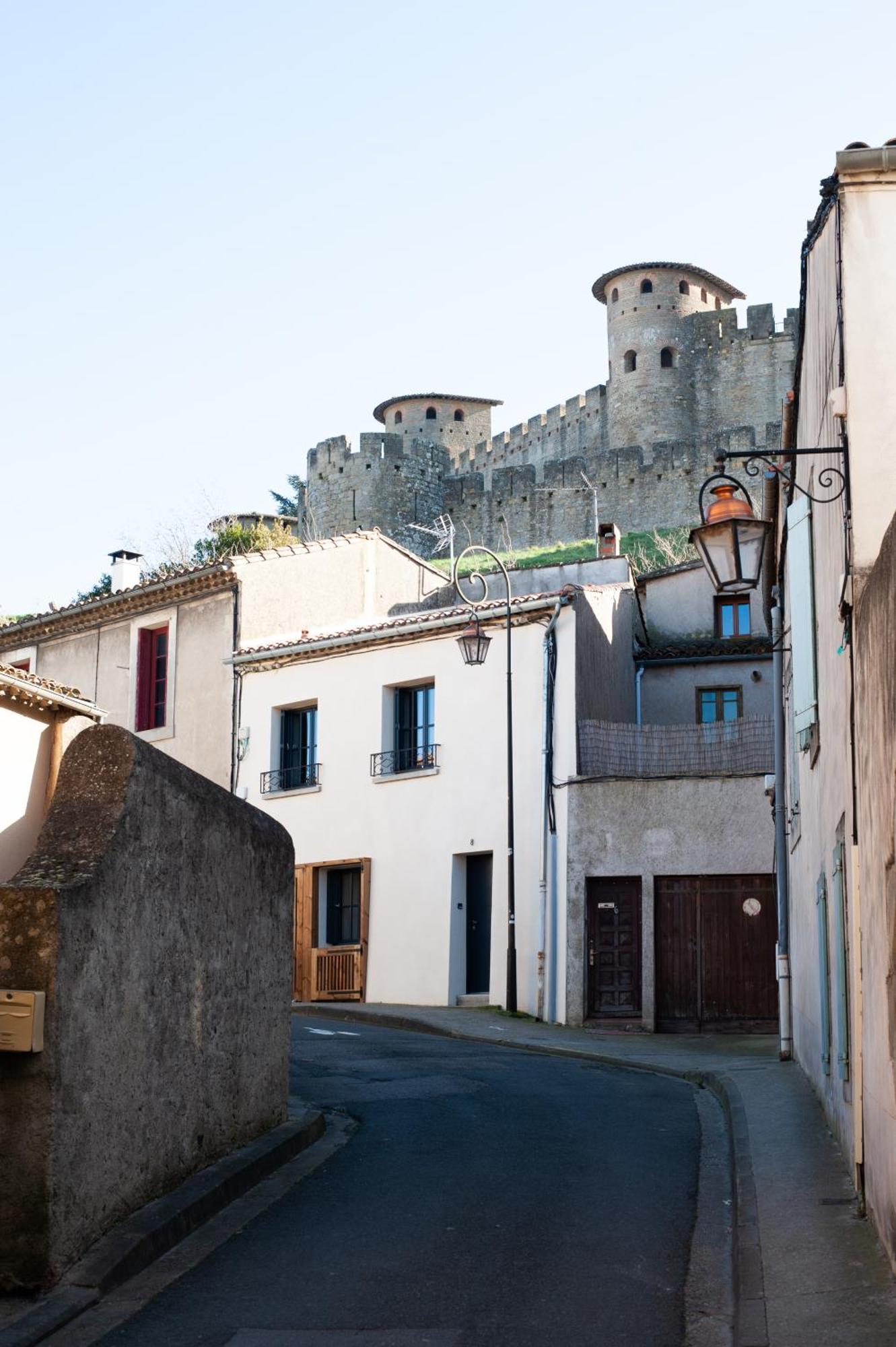 La Maison Rue Nadaud, Au Pied Des Remparts Каркассон Экстерьер фото